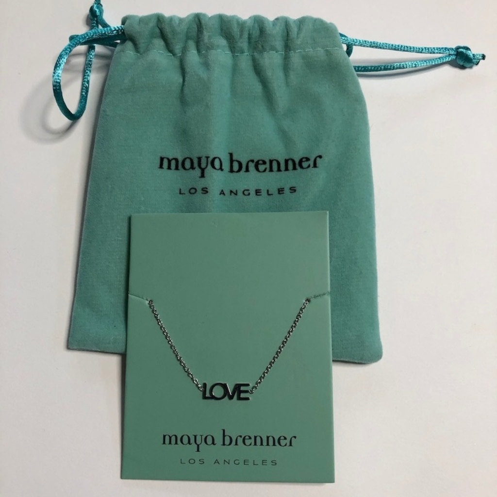 Maya Brenner Silver Love Bracelet 30$